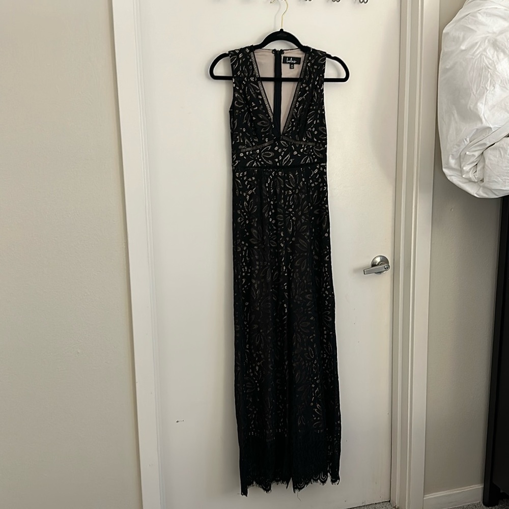 Lulu’s black lace jumpsuits